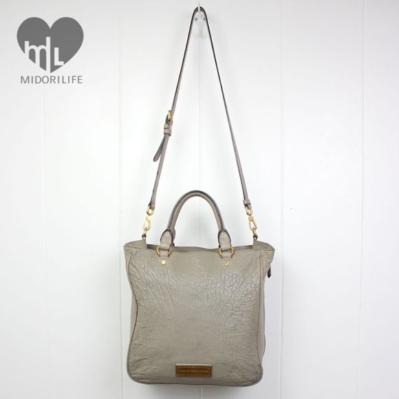 MARC BY MARC JACOBS Washed Up Leather Tote Crossbody Bag - Picture 5 of 16